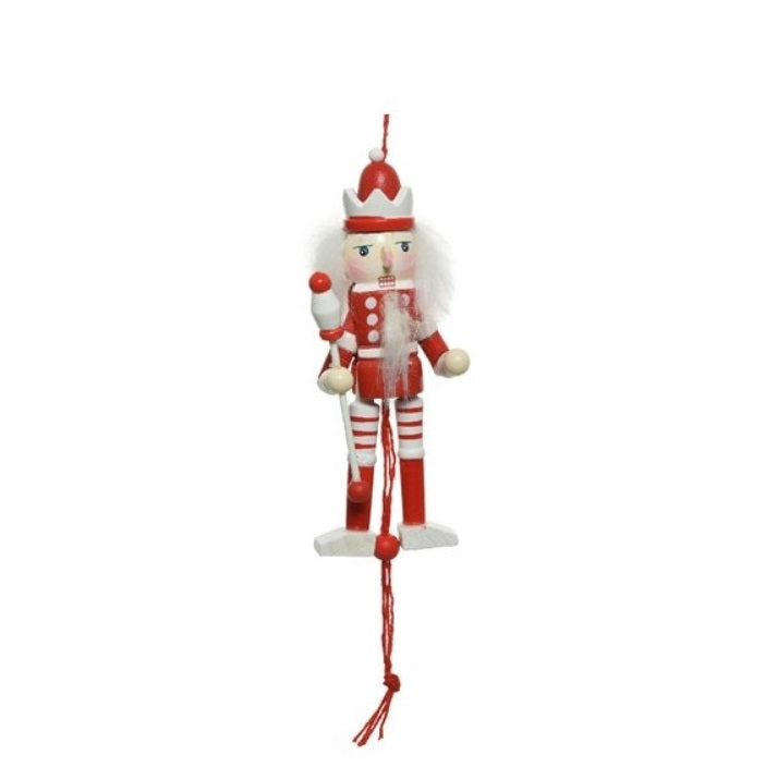 Kaemingk Christmas Nutcracker Hanging Ornament - Red  Kaemingk surprises Christmas lovers all over the world with thousands of new innovative items each year. They specialises in beautifully detailed Christmas Ornaments and holiday seasonal decor. The catchy collections are contemporary, attractive and of high quality.