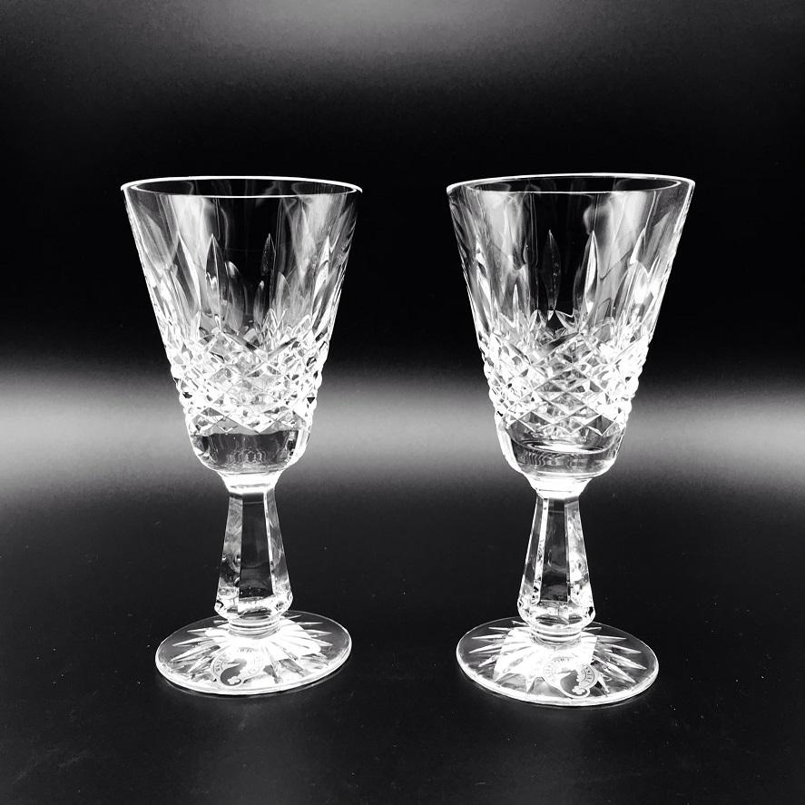 Waterford Crystal Kenmare Claret Pair  The Waterford Kenmare pattern is a stunning combination of brilliance and clarity. 
