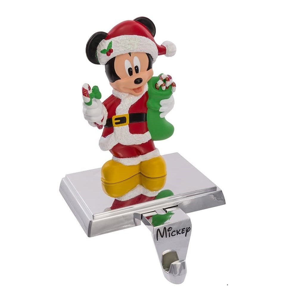 Kurt S Adler Santa Mickey Mouse Stocking Holder