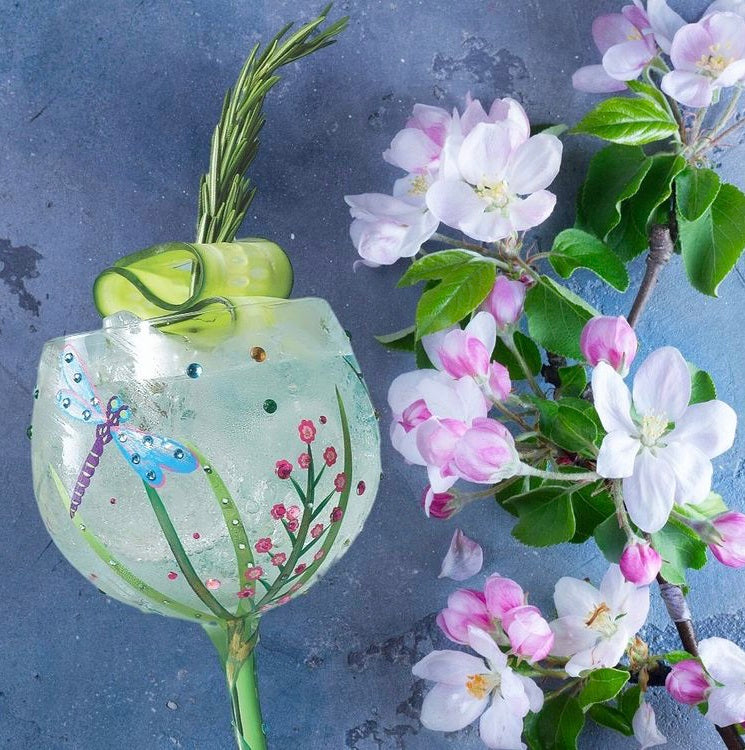 Ginology Lolita Dragonfly Gin Glass