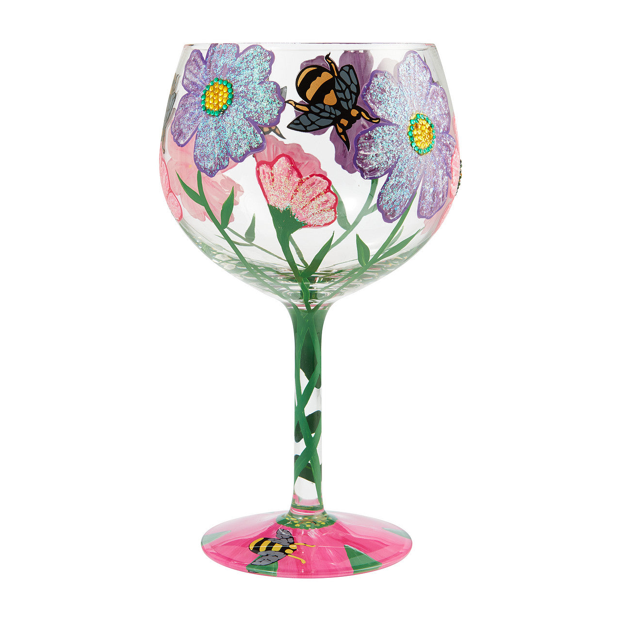 My Drinking Garden Gin Glass  Bring your magical garden to the table with this whimsical wine glass. The perfect complement to any dinnerware style, watch your dinner party blossom into the garden of your dreams. 