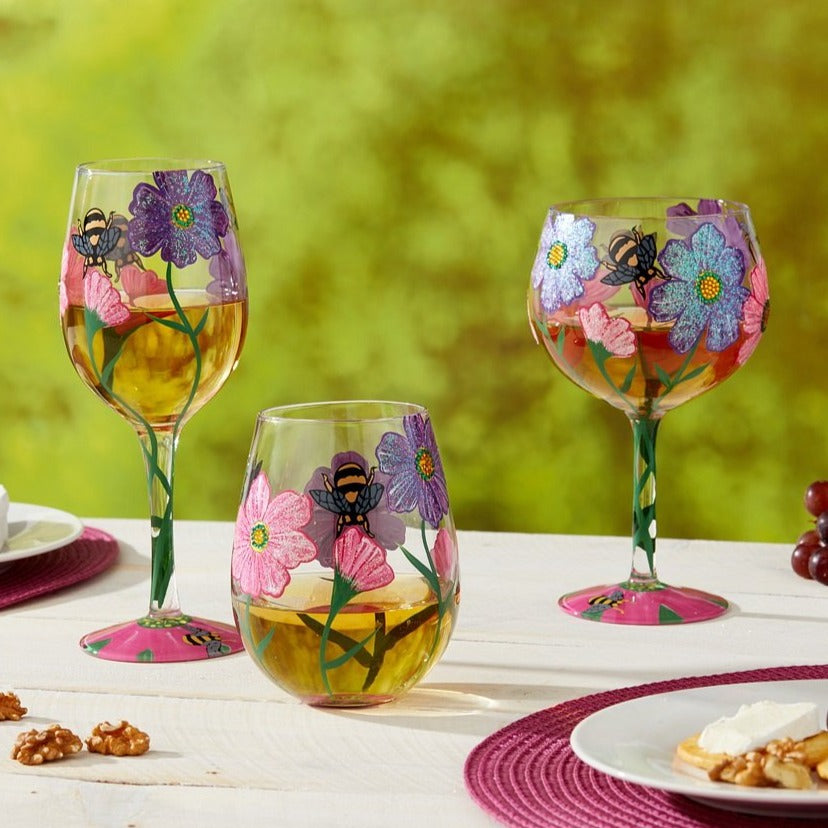My Drinking Garden Gin Glass  Bring your magical garden to the table with this whimsical wine glass. The perfect complement to any dinnerware style, watch your dinner party blossom into the garden of your dreams. 