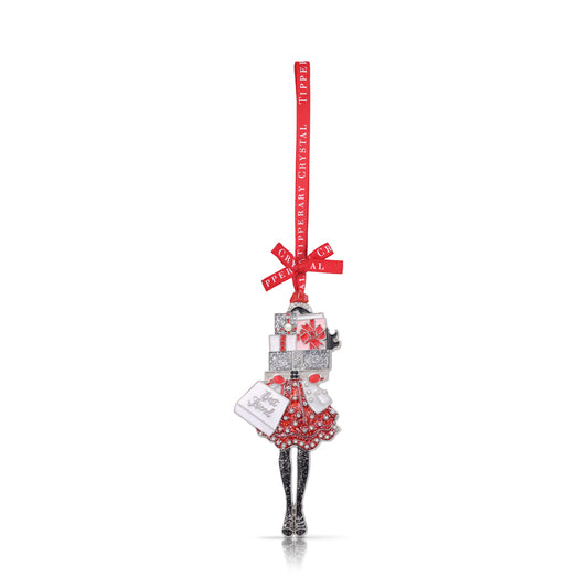 Tipperary Crystal Loved One's Best Friend Christmas Decoration