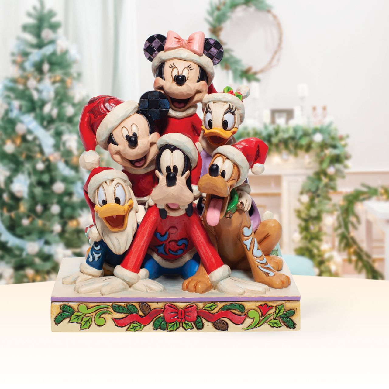 Jim Shore Mickey and Friends Stacked Figurine