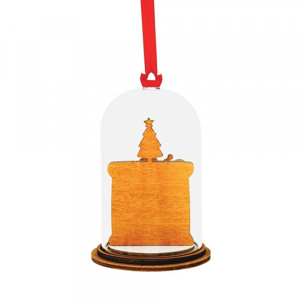 Disney Santa, Please Call Here - Mickey Mouse Hanging Ornament