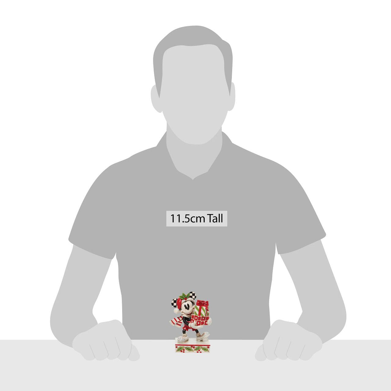 Jim Shore Mickey with Stack of Presents Figurine