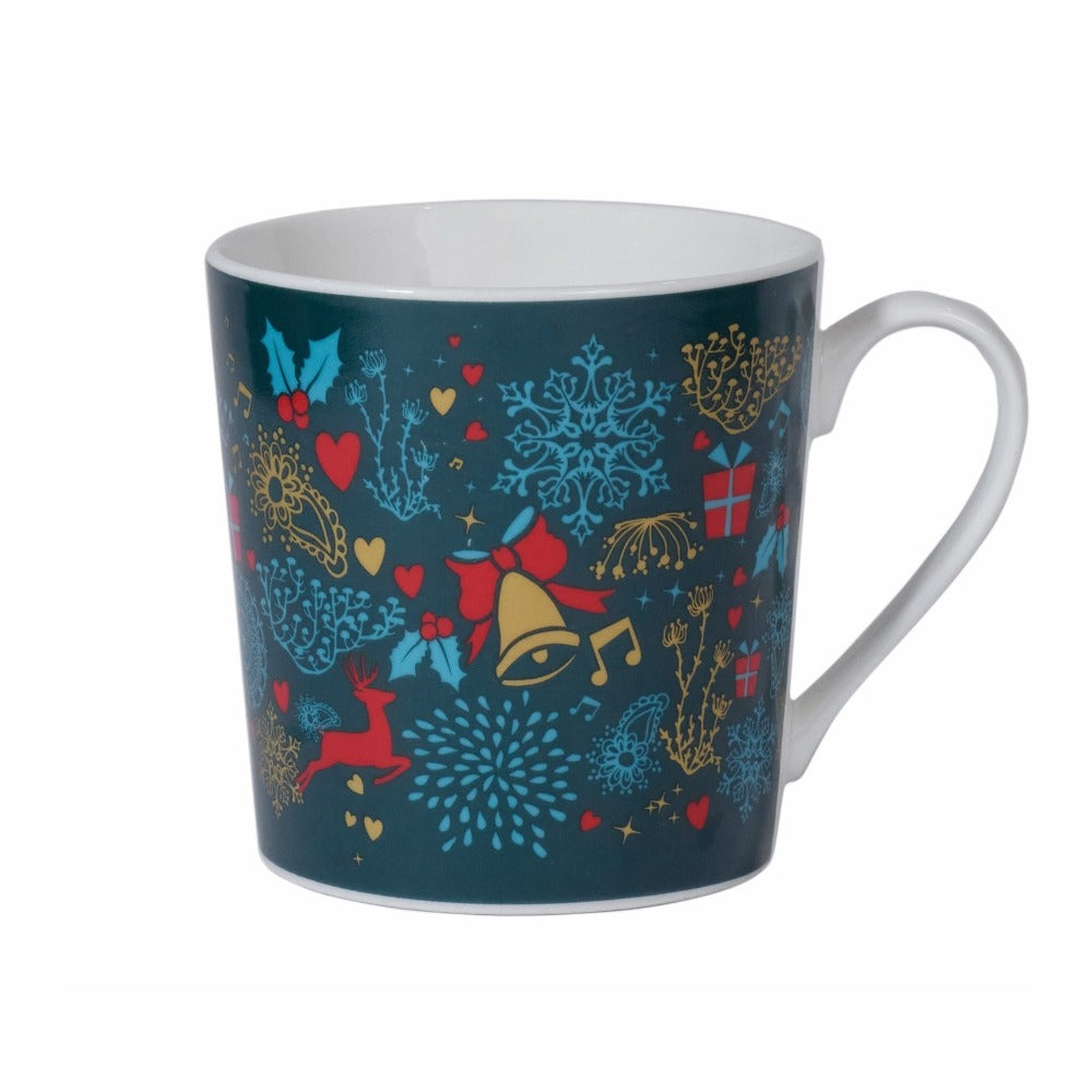 Mindy Brownes A Christmas Wish Mugs Set of 6  Introducing our set of 6 Christmas Cup. These beautifully crafted and designed Christmas cups are an ideal choice for tea, coffee or a hot chocolate curled up beside the fire on a cold winters evening. 