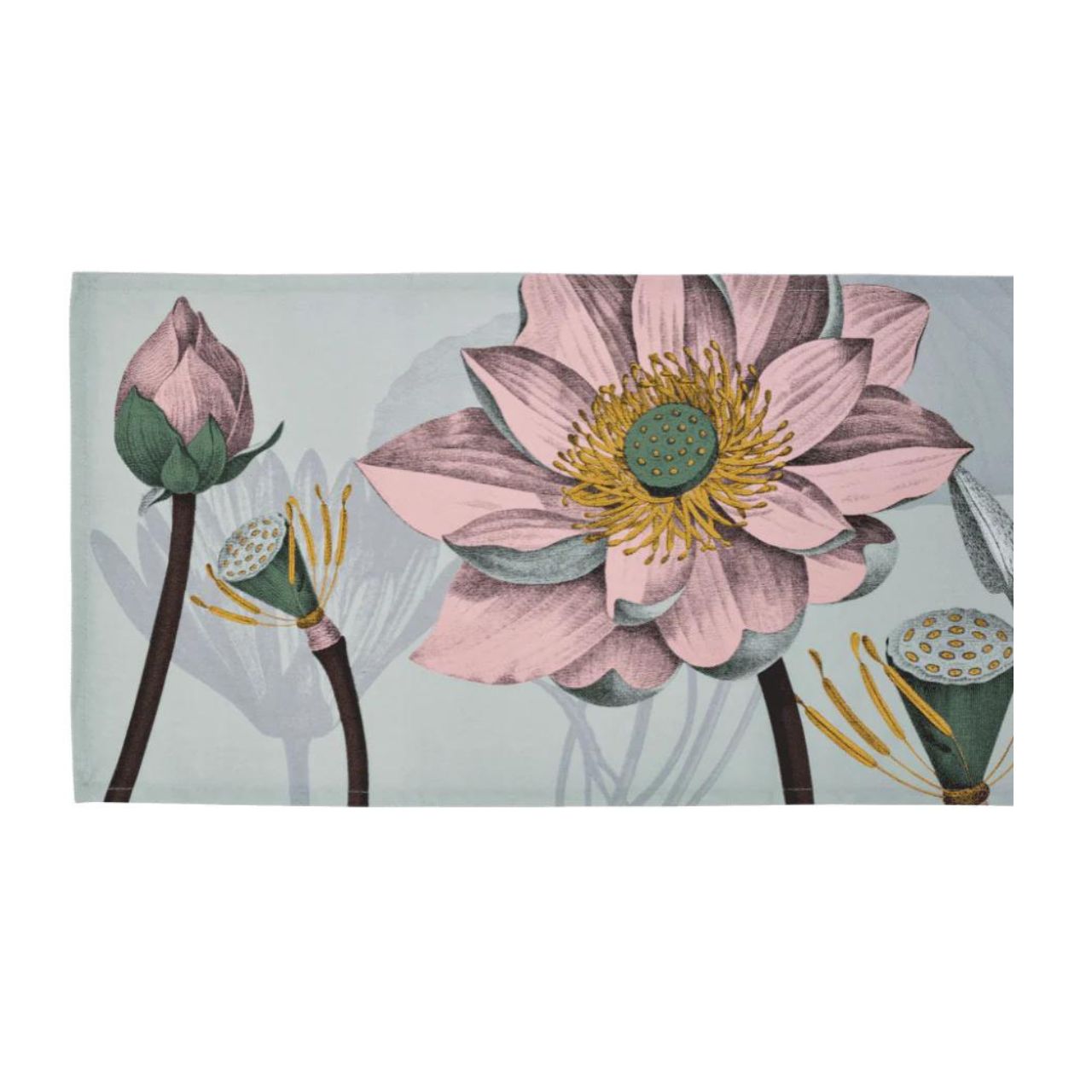Nature Bloom Table Runner by Mindy Brownes Interiors  A beautiful table runner featuring a floral designs with pops of pink, blue and green.  - Ideal house warming gift, new home, birthday or general occasion. - Part Of Our Nature Bloom Collection