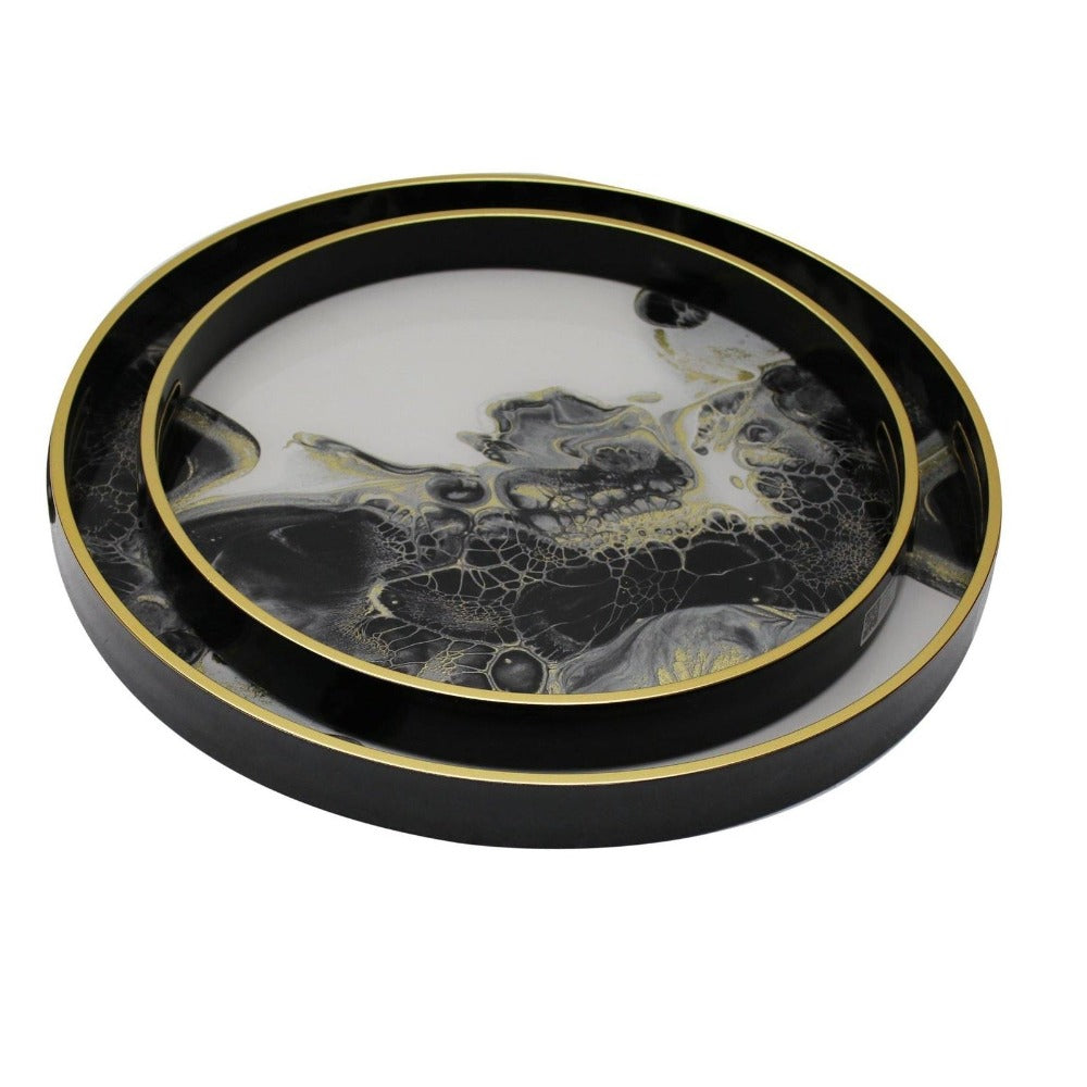 Mindy Brownes Serving Tray Sunrise Set of 2 