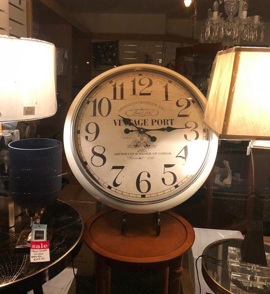 Mindy Brownes Interiors Vintage Port Clock