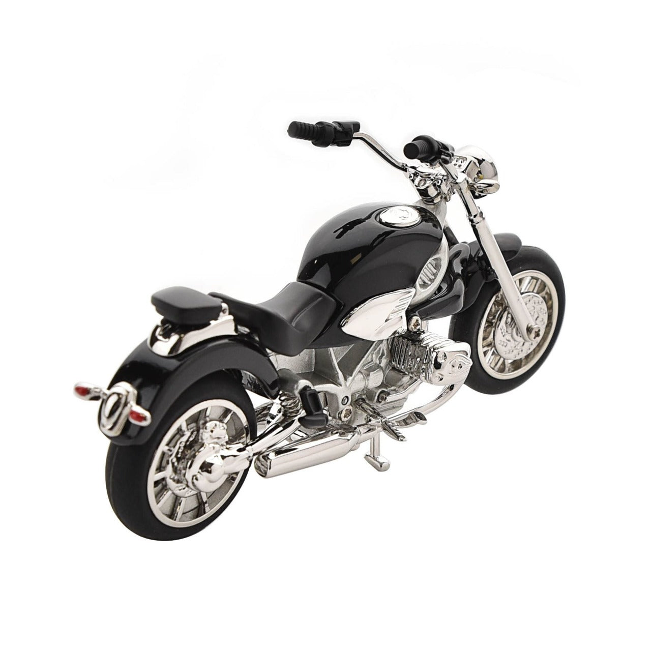 Miniature Clock Black Motorbike  Bring a unique and quirky touch to the home with this stylish miniature clock made with great attention to detail.  The miniature motorbike clock is a great gift for someone who loves iconic motorbikes.