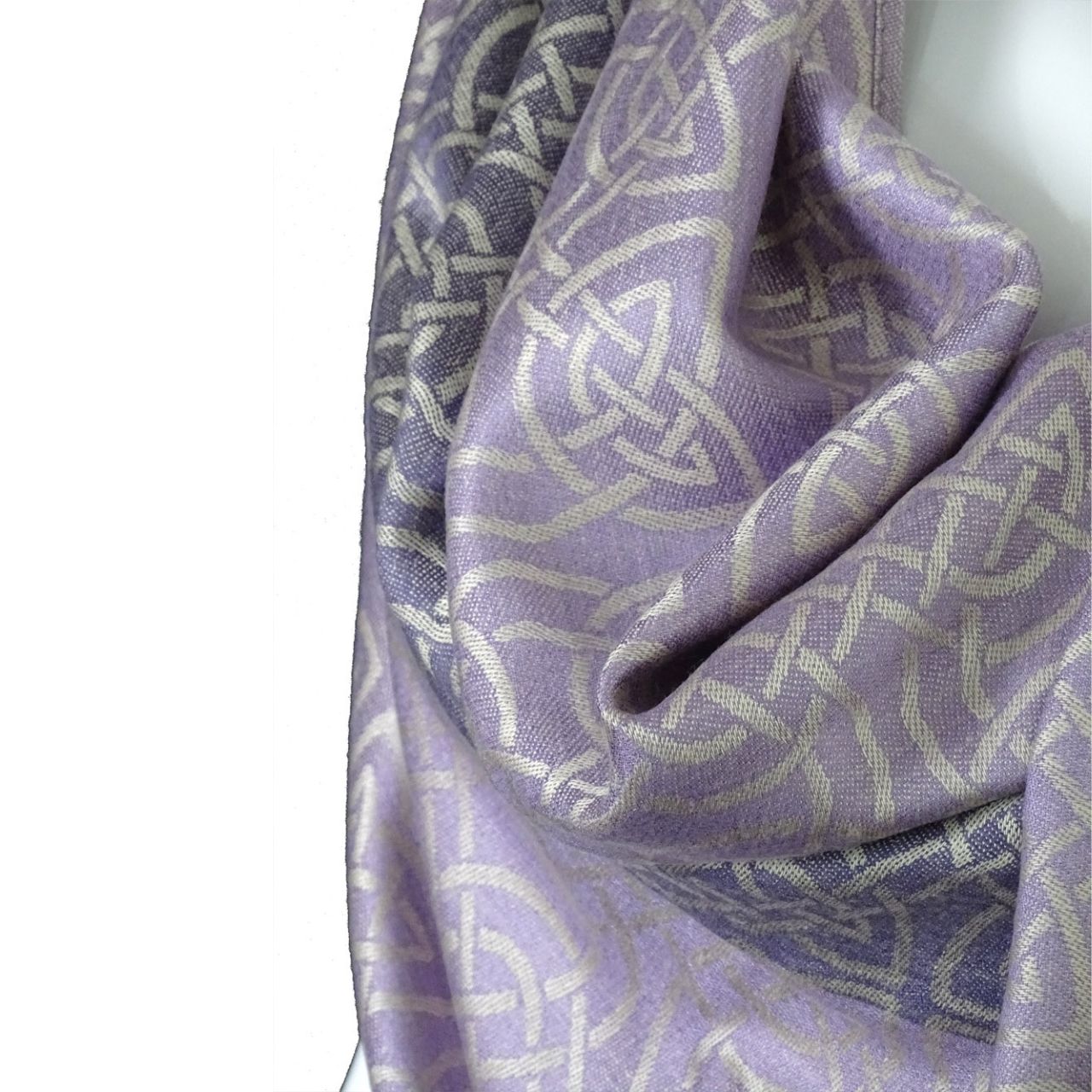 Mulligans Ireland Inis Cealtra Celtic Pashmina Shawl  Named after the islands of Ireland, and inspired by their stories and history, our Island Range of shawls and scarves is a fusion of modern Irish design and colour palette together with the traditional Celtic knot weave or ‘snaidhm celtic’ in Irish/Gaelic.