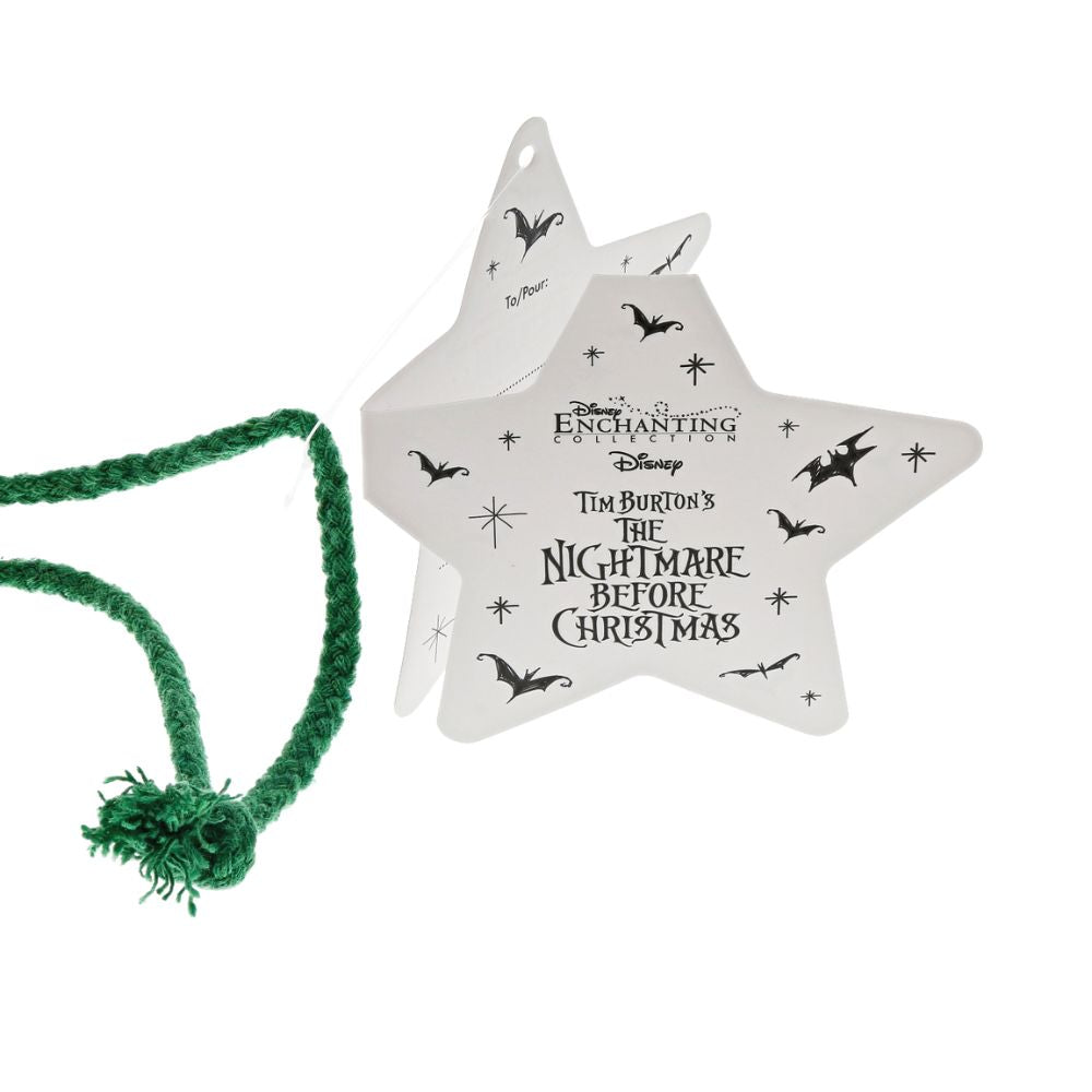 Nightmare before Christmas Sack - Sandy Claws Is Coming  Celebrate Christmas or Halloween with this Nightmare Before Christmas sack. Presented with a giftable hangtag this wonderful sack creates a unique gift, which can be enjoyed year after year. Material: 100% Cotton featuring a ribbon loop to tie.