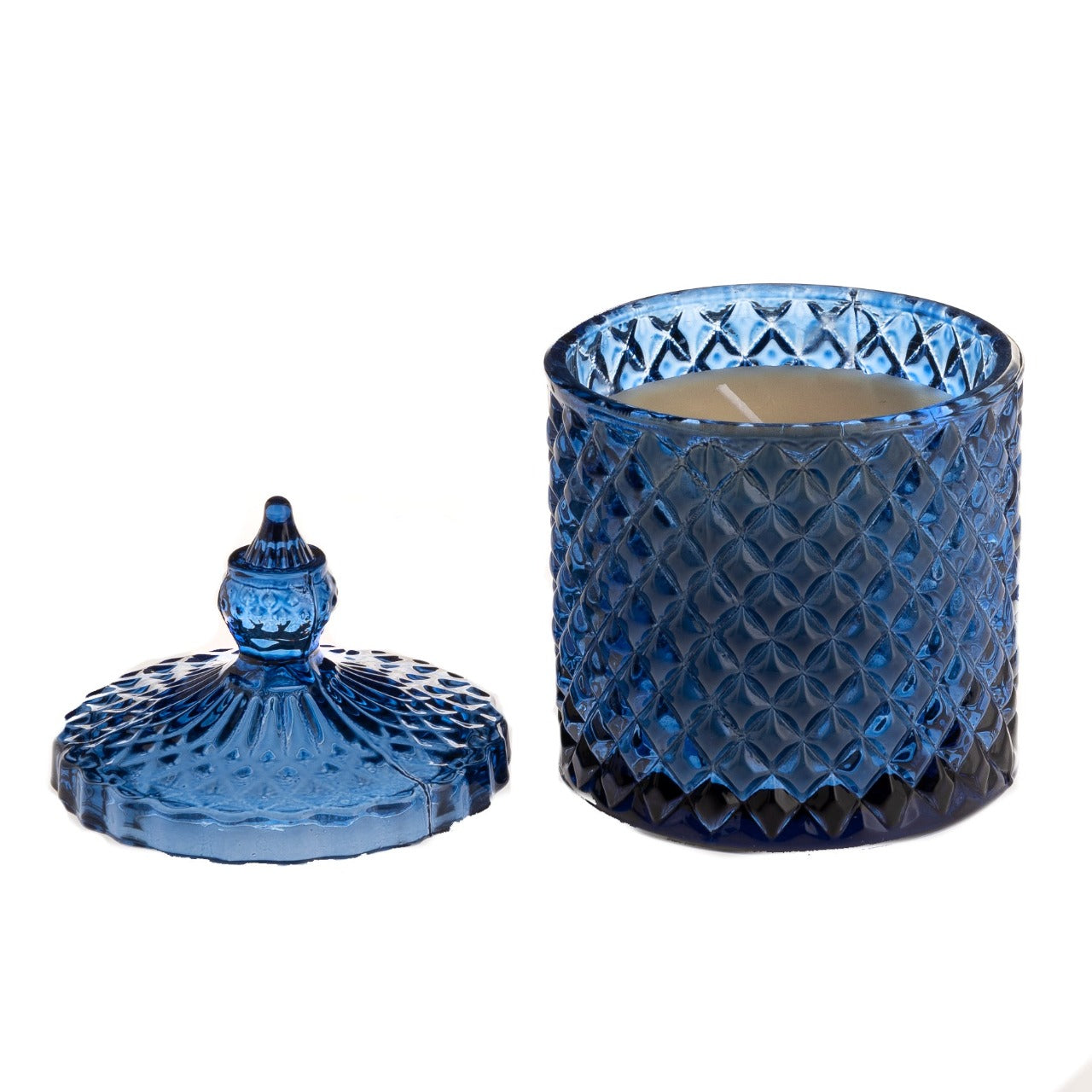 Opulence Orange Blossom, Jasmine & Saffron 200g Candle  Inspired by the grace and unique beauty of the peacock, Opulence guarantees a majestical and serene Christmas. With contemporary bold night colours and embellished gold foils, these luxury gifts bring the fairy tale fantasy to life with their decorative textures and dazzling style.