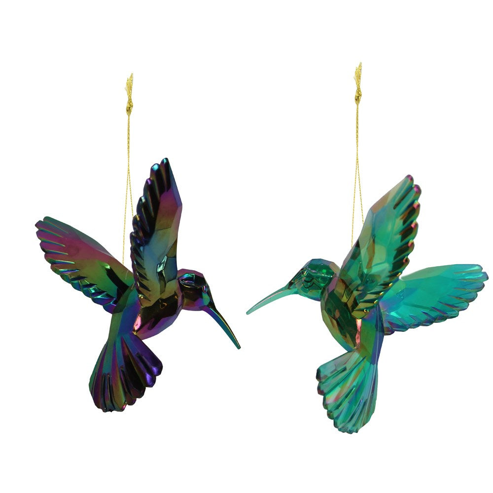 Gisela Graham Peacock Hummingbird Christmas Hanging Ornaments  Browse our beautiful range of luxury Christmas tree decorations, baubles & ornaments for your tree this Christmas.
