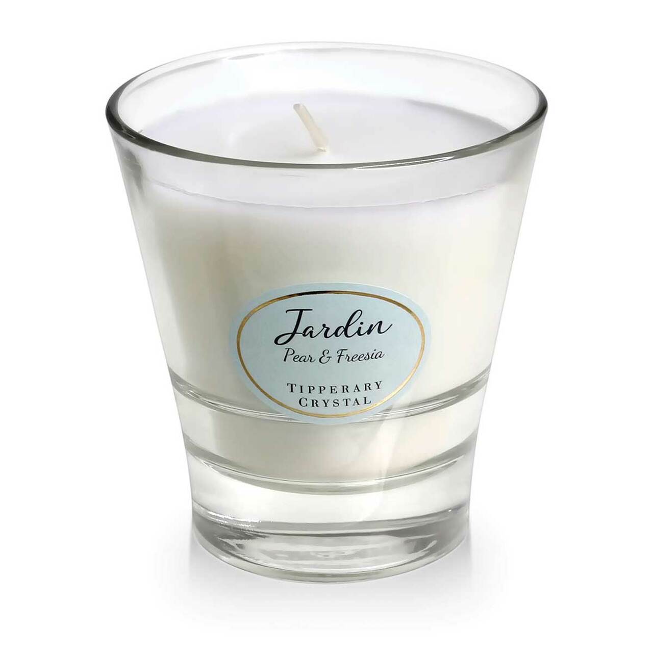 Tipperary Crystal Pear & Freesia Jardin Collection Candle