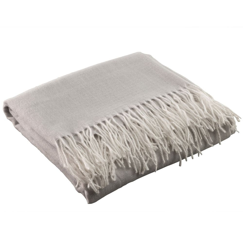 Galway Crystal Pearl Grey Throw 150 x 190 cm  Our super soft Perl Grey Throw will make any house a home. This simple but elegant throw is the perfect addition to any bedroom or living space. It's soft texture provides a snug and comforting layer adding that cosy element to your home all year round.