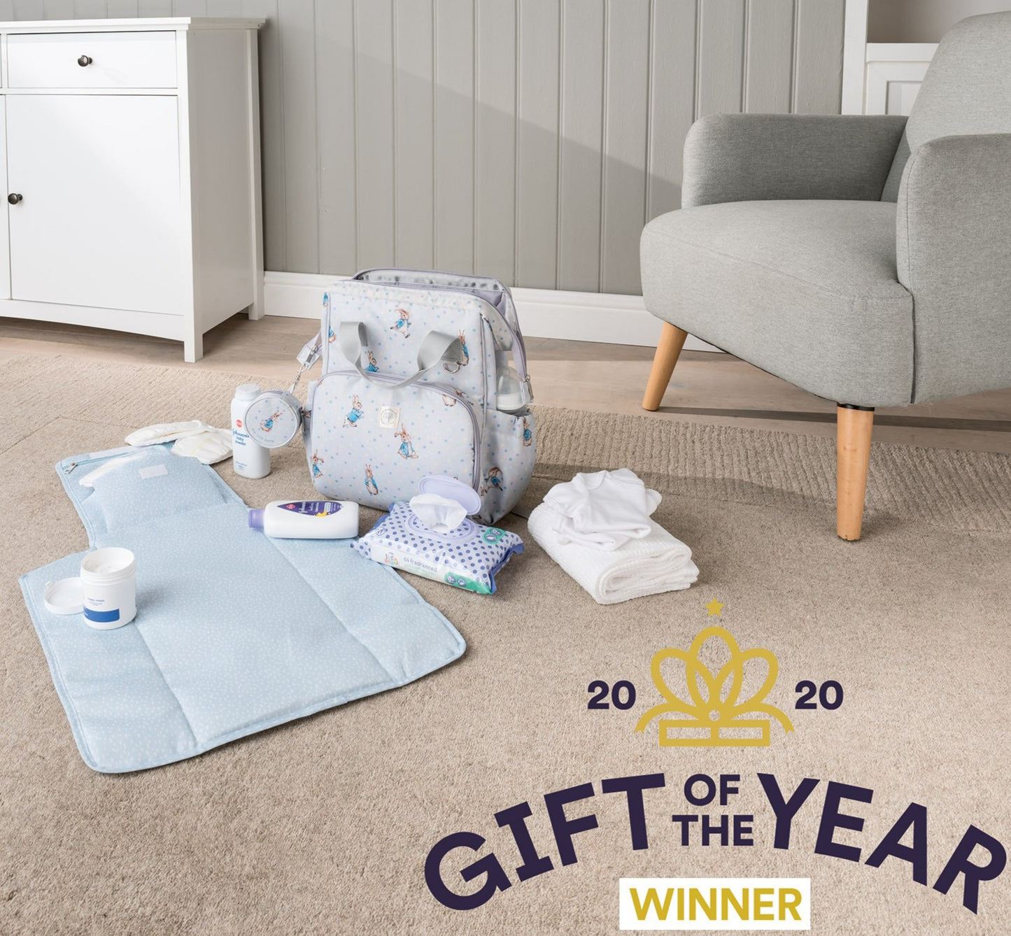 Peter Rabbit Baby Collection Changing Backpack