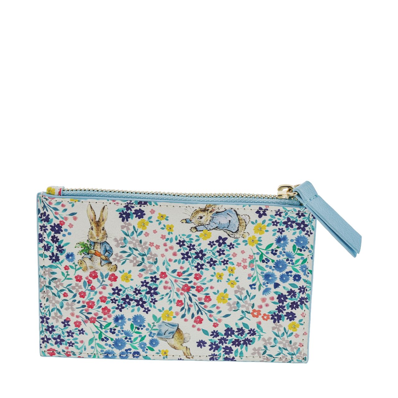 Beatrix Potter Peter Rabbit Garden Party Pop Up Purse  This beautiful Peter Rabbit Garden Party Pop Up Purse features a new design with 4 card holders and a zip top to keep all your loose change.