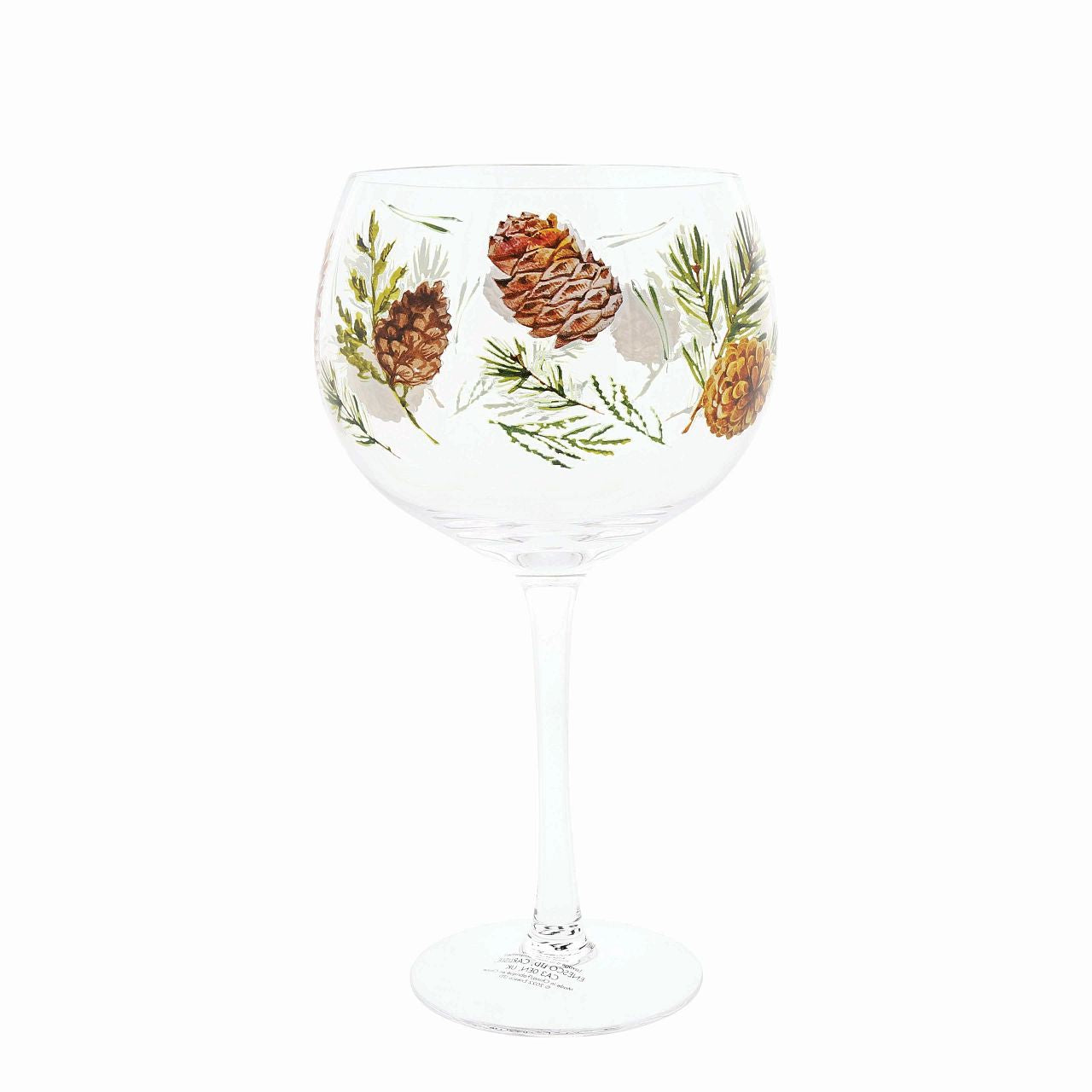 Pinecone Copa Gin Glass  Pinecones spread throughout our Christmas décor in our homes so why not take it a step further with our new Pinecone Copa Gin glass. 