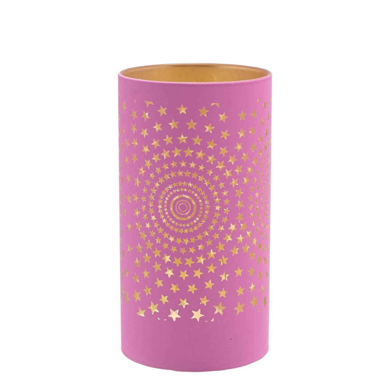 Christmas Pink Starburst LED Light Tube  A pink starburst LED tube light.  This illuminating light makes a delightful twist on the traditional this Christmas.