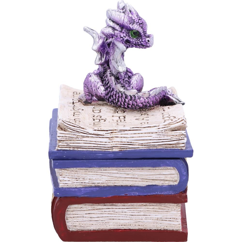 Nemesis Now Purple Dragonling Diaries Dragon Book Box