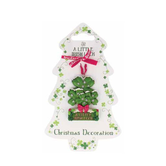 Resin Decorative Sprig of Clover