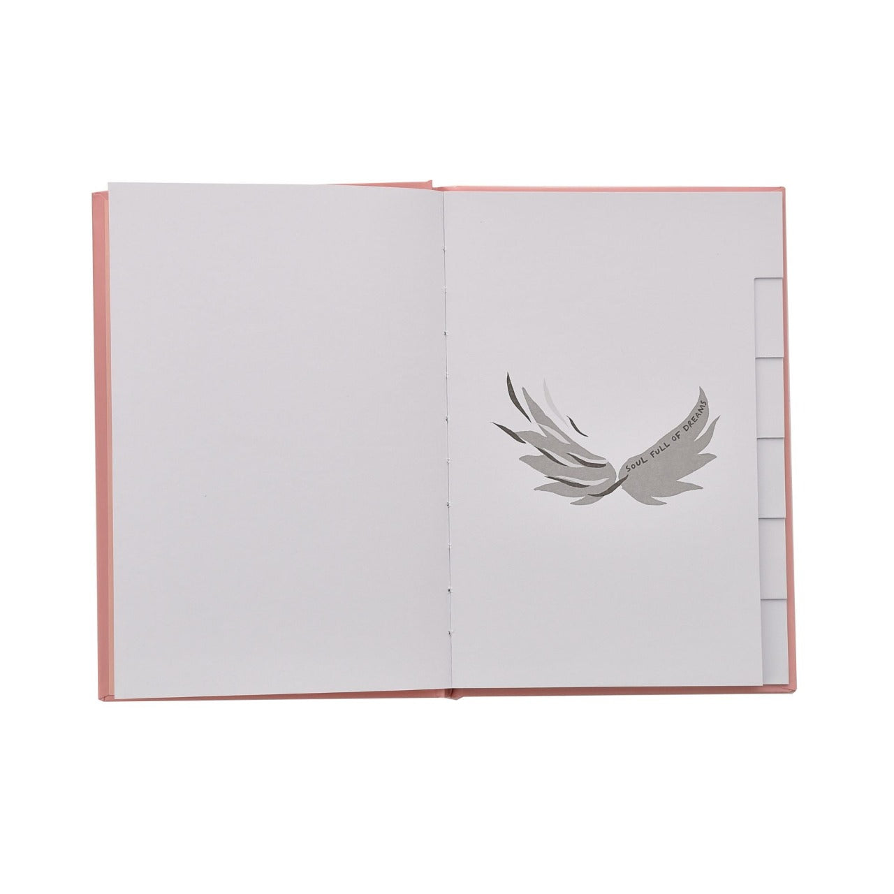 Righteous & Kind A5 Wings Journal  A stylish notebook that would make a beautiful gift for those who love to note down their thoughts or doodle. With a gold wing design, this would make a cute addition to any free spirit's stationary collection.