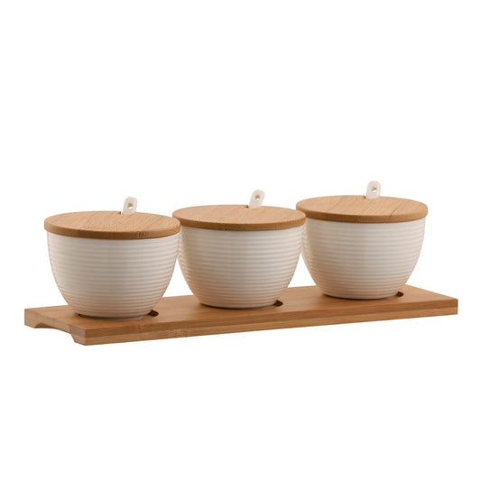 Belleek Living Ripple Bowl Set