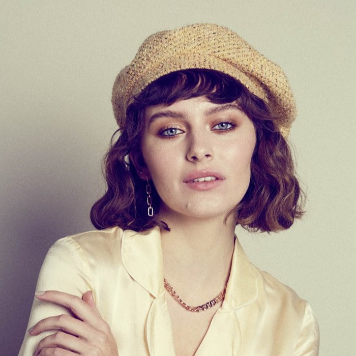 Romi Rose Gold Chain Earrings