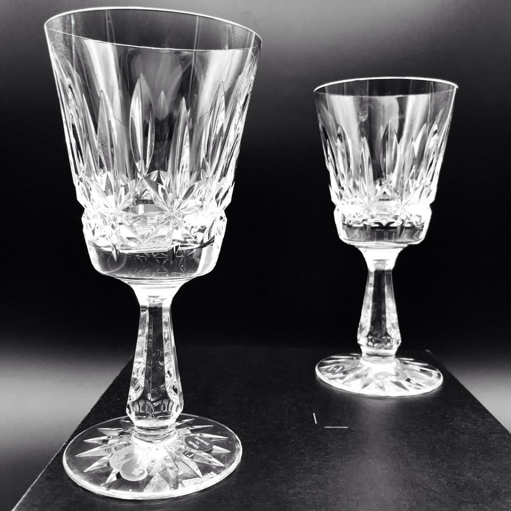 Waterford Crystal Rosslare Claret Pair
