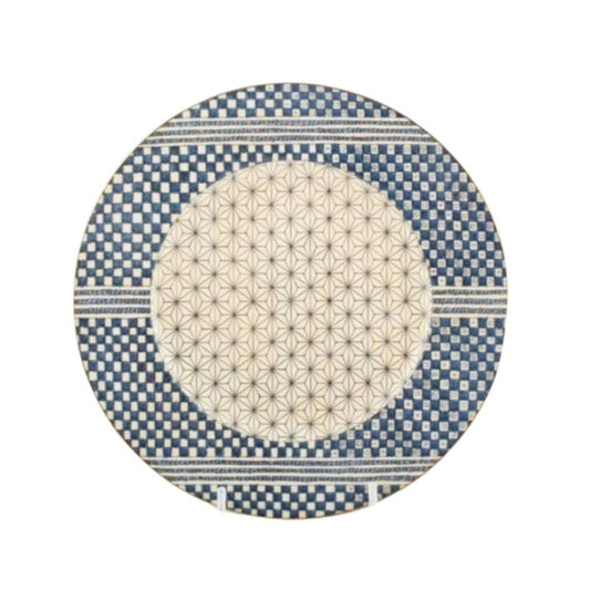 Wedgwood Samurai Accent Salad Desert Plate 8"  Wedgwood Samurai china features an intricate patterns that boast a bold and distinctive look in any kitchen or home. Produced for ten years from 1997