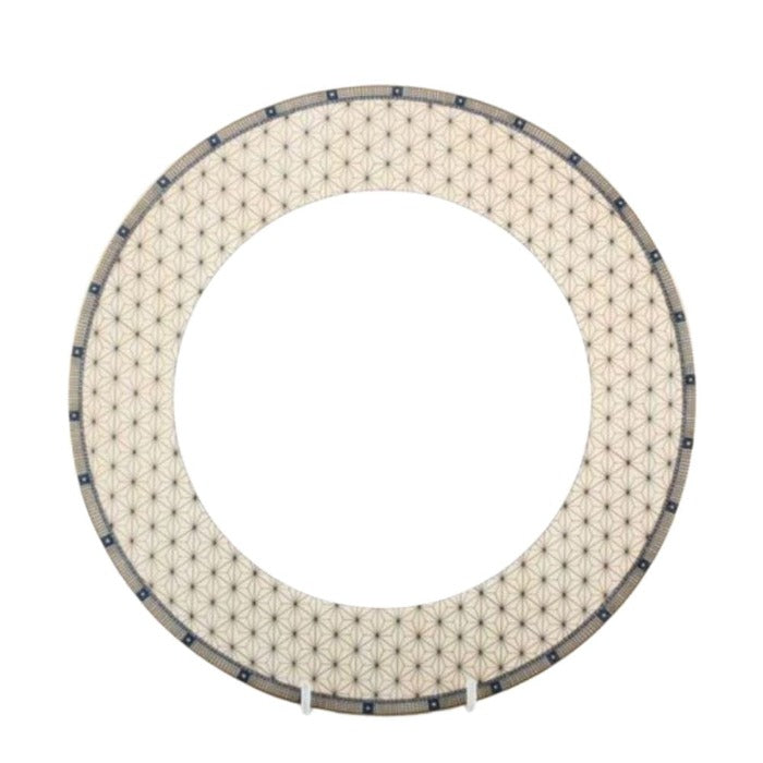 Wedgwood Samurai Dinner Plate  Wedgwood Samurai china features an intricate patterns that boast a bold and distinctive look in any kitchen or home. Produced for ten years from 1997