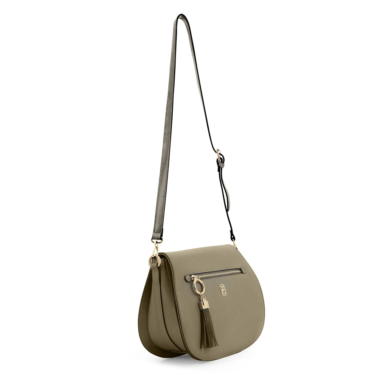 Tipperary Crystal Savoy Large Satchel - Olive NEW 2022  This stylish new addition to our bag collection is proving to be very popular, with an outside zip compartment the Savoy bag is stylish and functional.