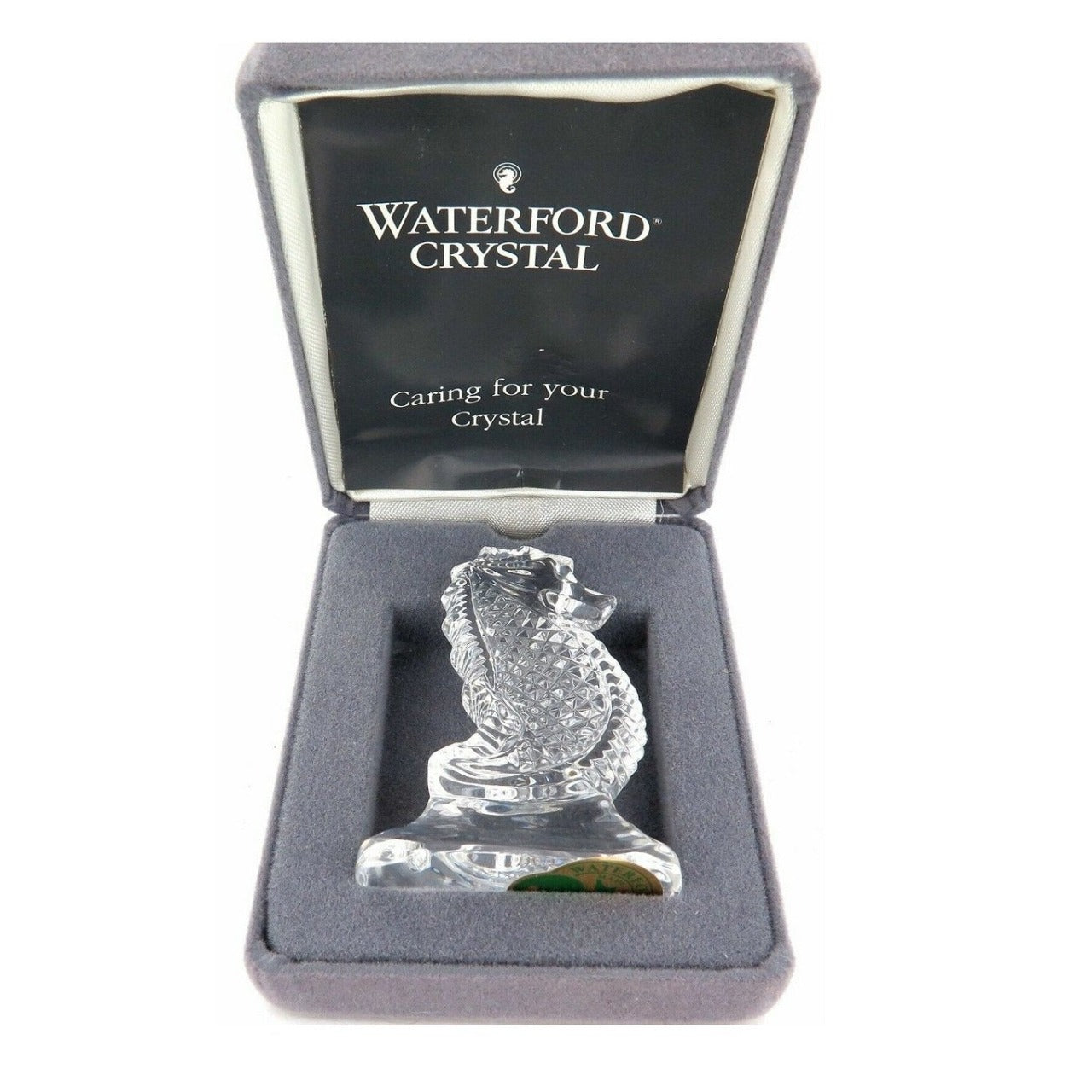 Waterford Crystal Seahorse Memento