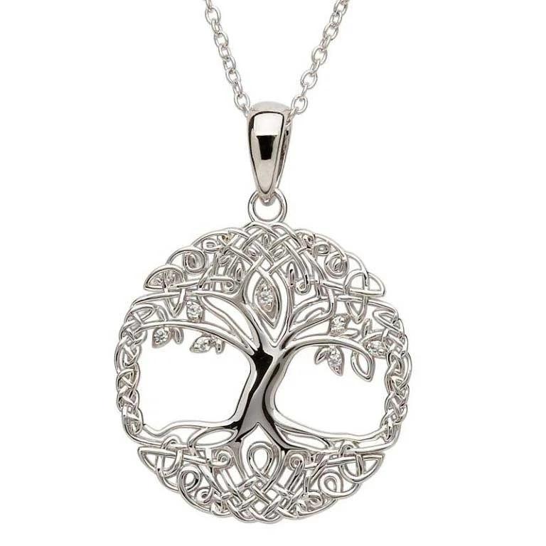 ShanOre Tree Of Life Silver Necklace