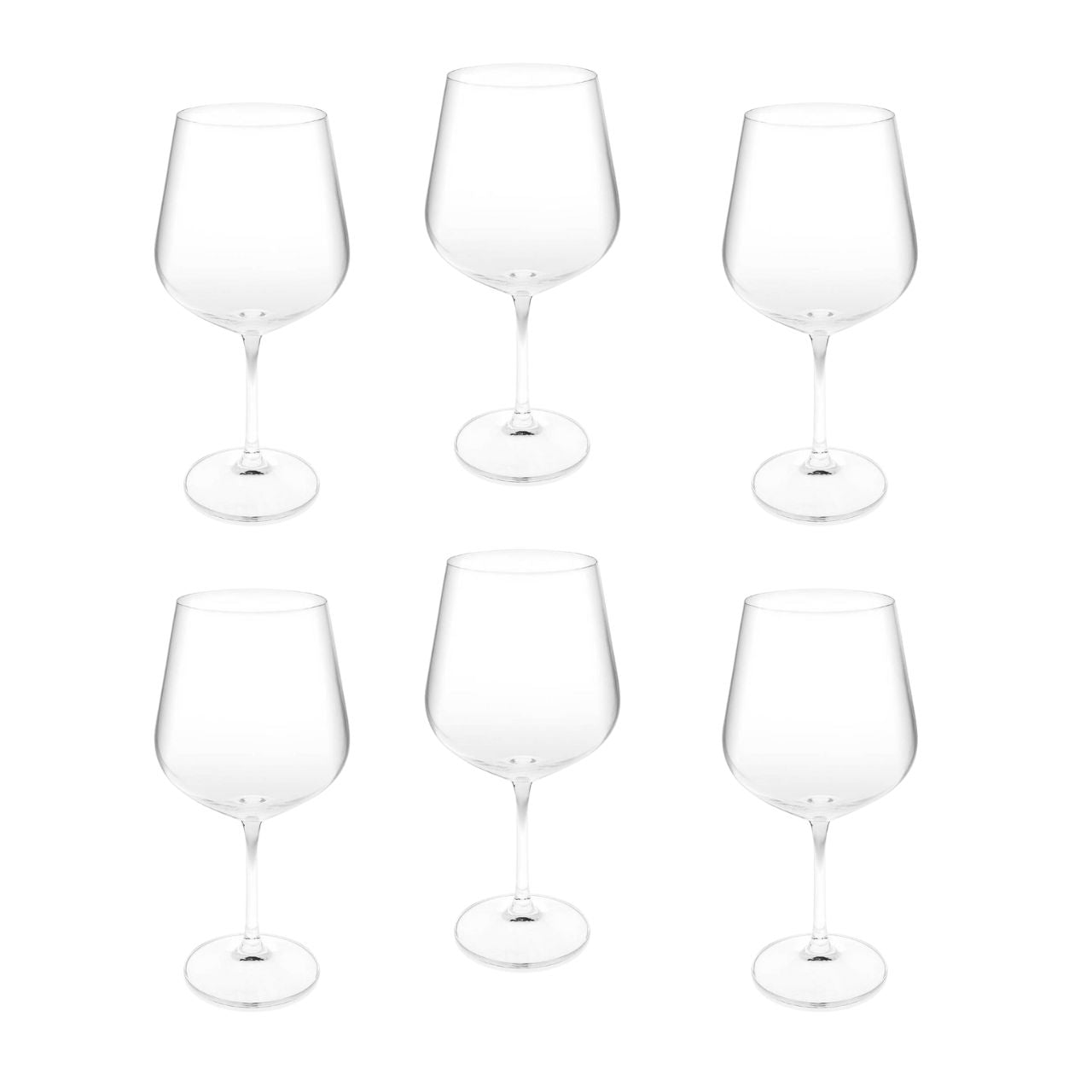 Tipperary Crystal Sommelier Set Six Red Wine Glasses  Tipperary Crystal has created a sparkling collection of crystal stemware and decanters for your drinking pleasure. These beautifully designed collections contain titanium and give additional strength to the glasses, making them less susceptible to scratching and chipping. 