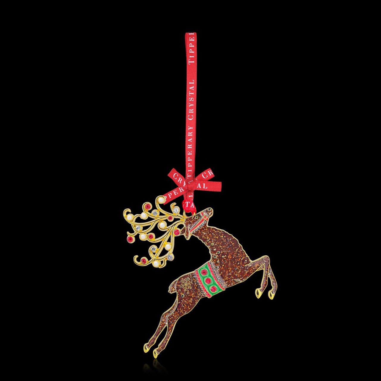Sparkle Christmas Reindeer Decoration - NEW 2022  We just Love Christmas! The festive season, the giving of gifts, creating memories and being together with family and loved ones. Have lots of fun with our lovingly designed and created Christmas decorations, each one has a magic sparkle of elf dust!