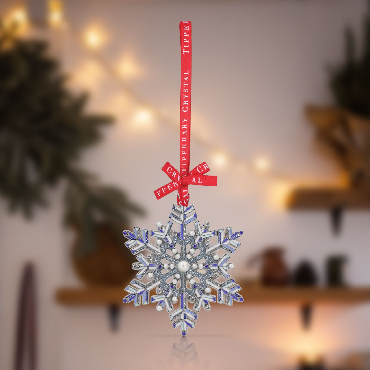 Sparkle Christmas Snowflake Decoration - NEW 2022  We just Love Christmas! The festive season, the giving of gifts, creating memories and being together with family and loved ones. Have lots of fun with our lovingly designed and created Christmas decorations, each one has a magic sparkle of elf dust!