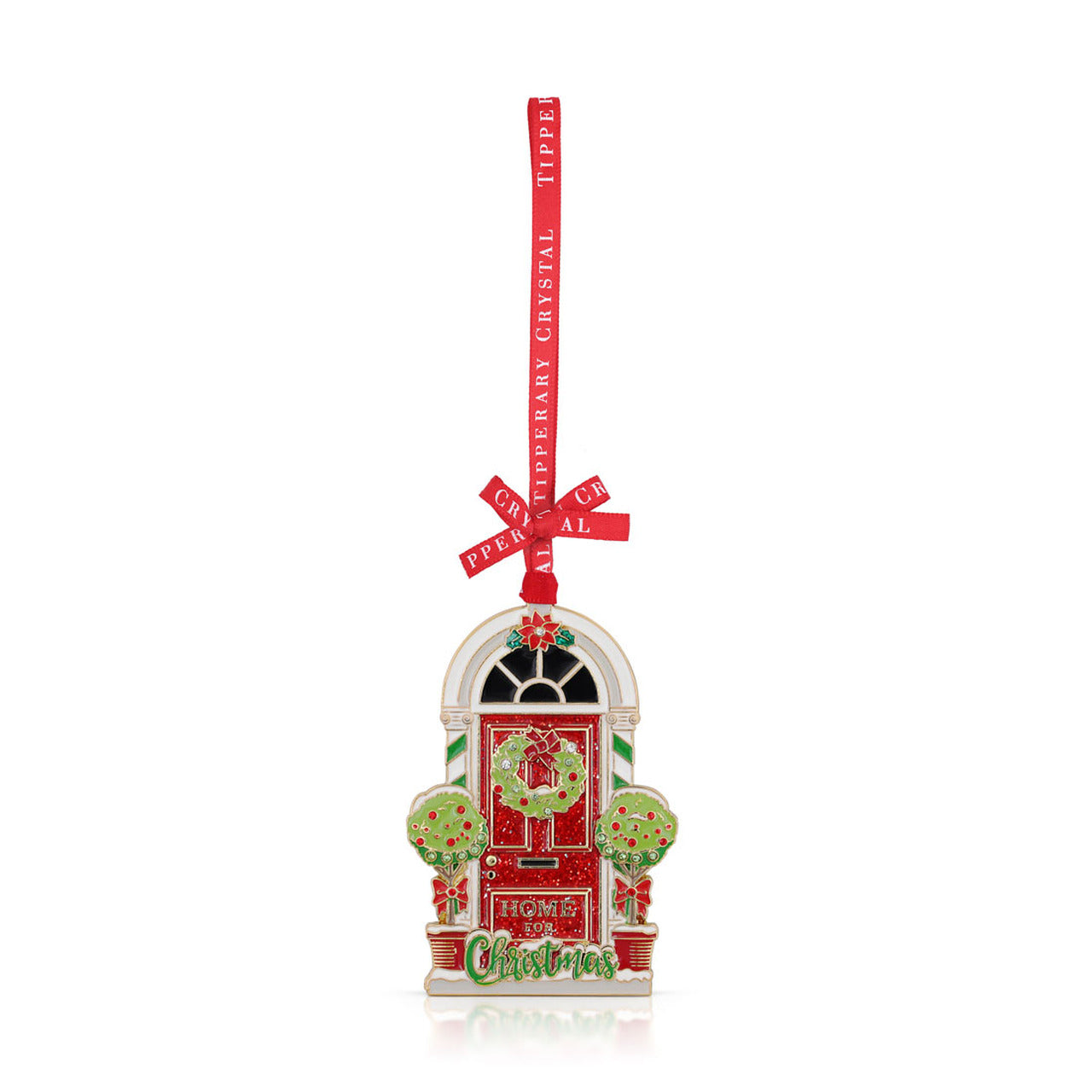 Tipperary Crystal Sparkle "New Home" Decoration - We just Love Christmas! The festive season, the giving of gifts, creating memories and being together with family and loved ones. Have lots of fun with our lovingly designed and created Christmas decorations, each one has a magic sparkle of elf dust!
