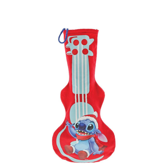 Disney Stitch Christmas Stocking  Spread the joy of Christmas with this delightful and fun range of sacks and stocking. This unique Christmas gift can be enjoyed year after year and will warm the hearts of adults and children alike.