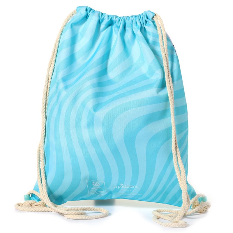 Volkswagen VW T1 Camper Bus Surf Adventure Drawstring Bag  Dims: Height 42 cm Width 32.5 cm Depth 0.5 cm