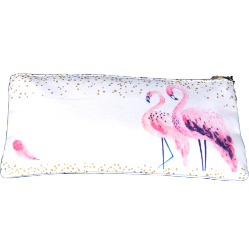 Swan Lake Flamingo Cosmetic Bag