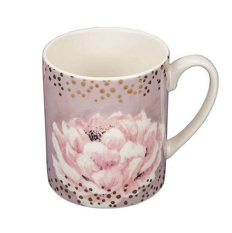 Swan Lake Pink Floral Mug