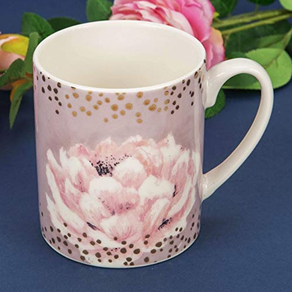 Swan Lake Pink Floral Mug