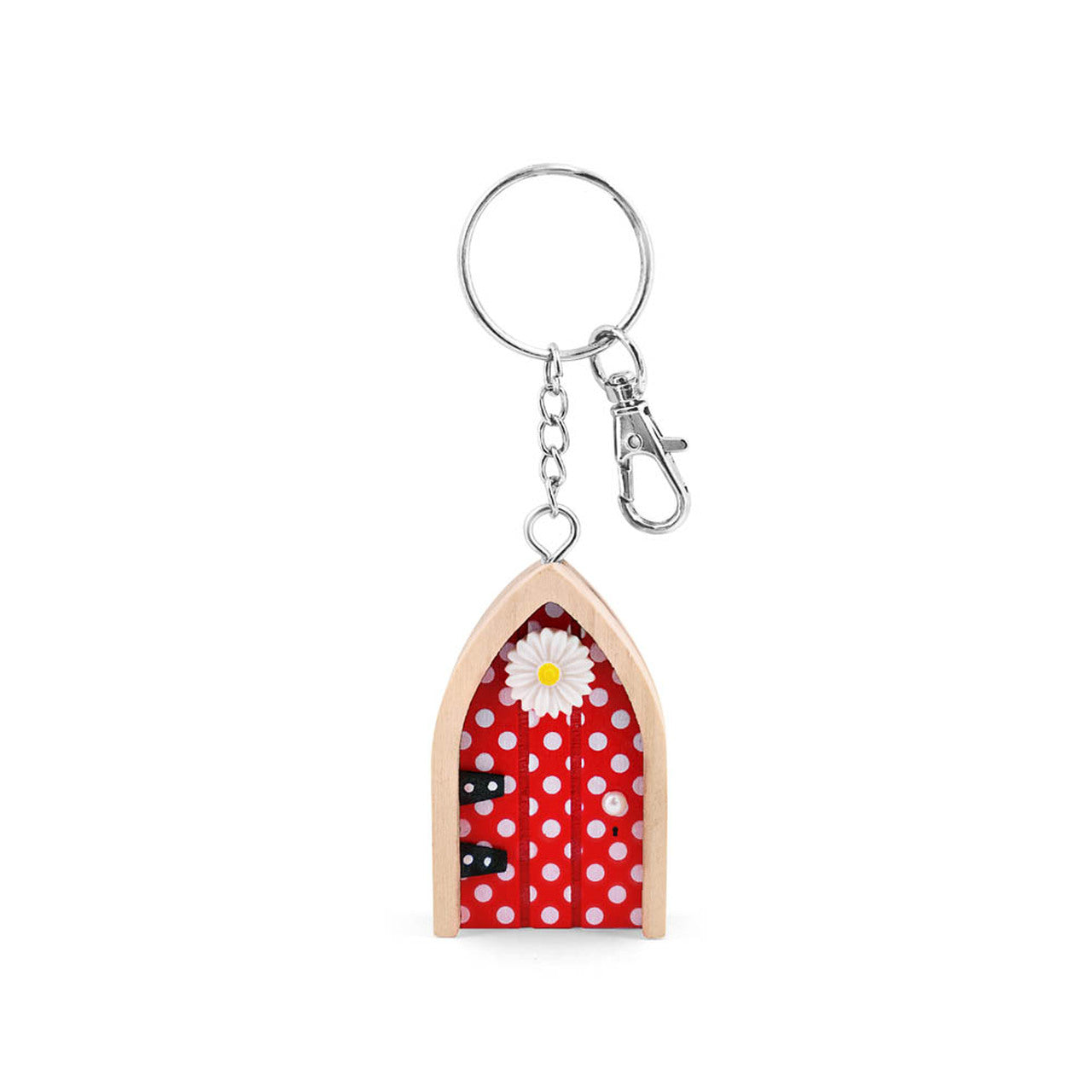 Tipperary Crystal The Irish Fairy Door Red Door Keyring