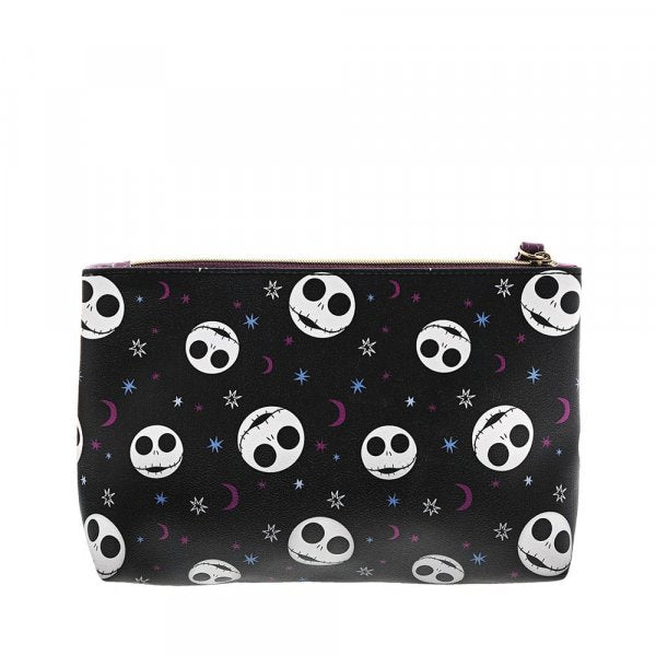 Enchanting Collection Nightmare Before Christmas Cosmetic Bag  This beautiful Jack Skellington and Sally Cosmetic Bag will make a lovely, practical and decorative gift. Perfect for all Nightmare Before Christmas fans. There is plenty of space to store all your toiletries in, ideal for sleep over's and holidays.