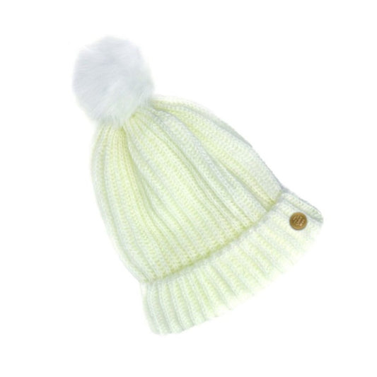 The Quiet Man Beanie - White