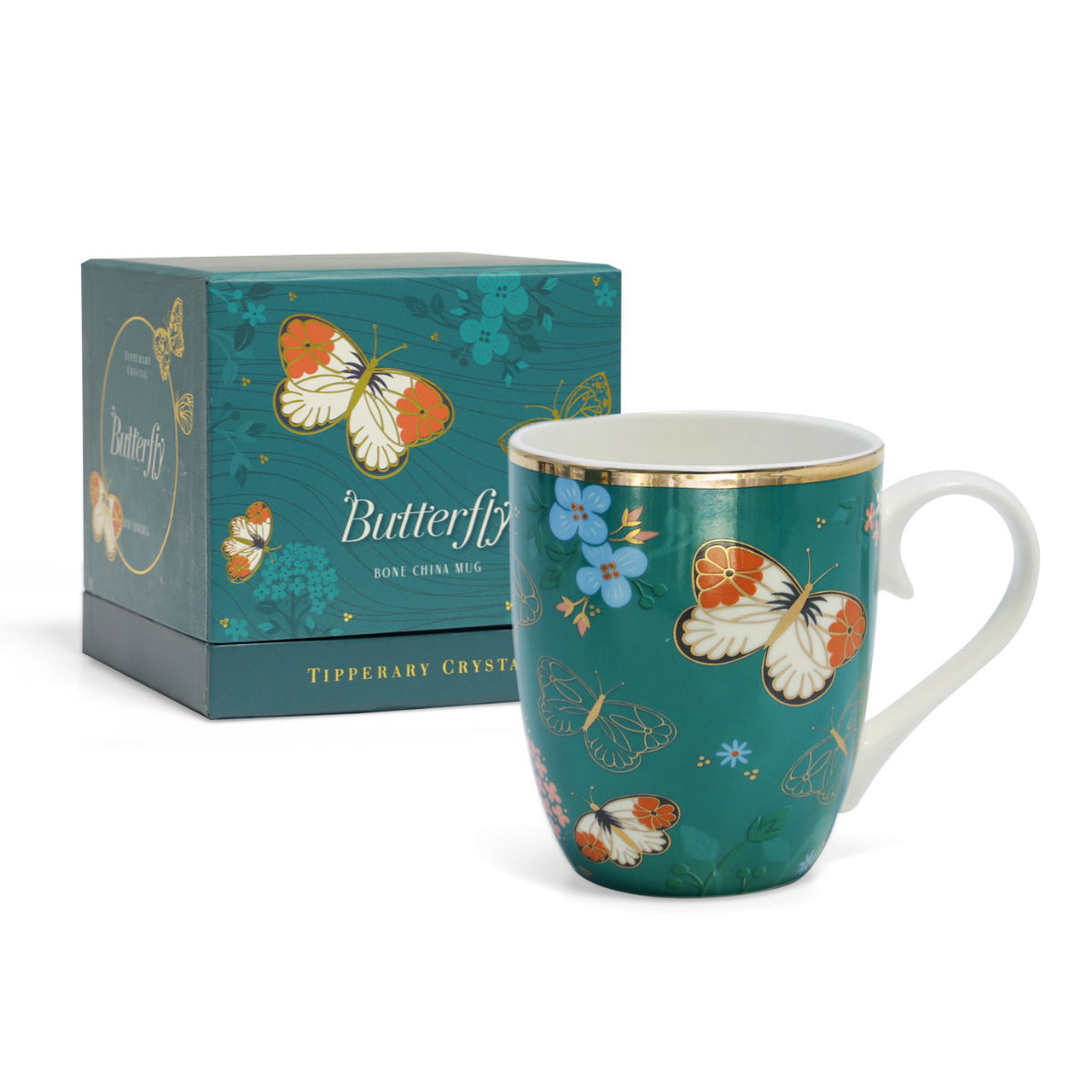 Tipperary Butterfly Mug The Orange Tip