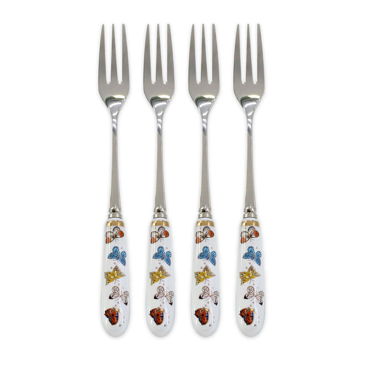 Tipperary Crystal Butterfly Pastry Forks